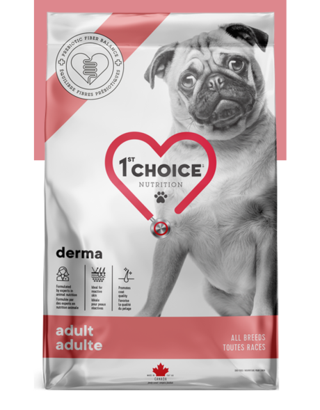 1st Choice GF Derma - Сухой корм для собак с гиперчувствительной кожей, с лососем
