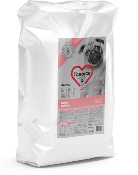 1st Choice GF Derma - Сухой корм для собак с гиперчувствительной кожей, с лососем