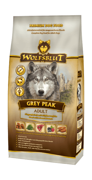 Wolfsblut Grey Peak Adult - Сухой корм для собак "Седая вершина", с козлятиной
