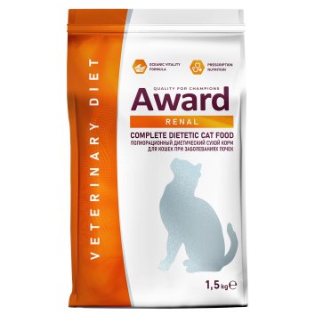 Award Veterinary Diet Renal - Диетический корм для взрослых кошек при заболеваниях почек