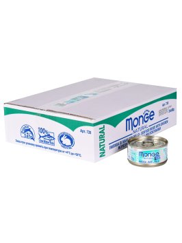 Monge Cat Natural - Консервы для кошек морепродукты с курицей 80г