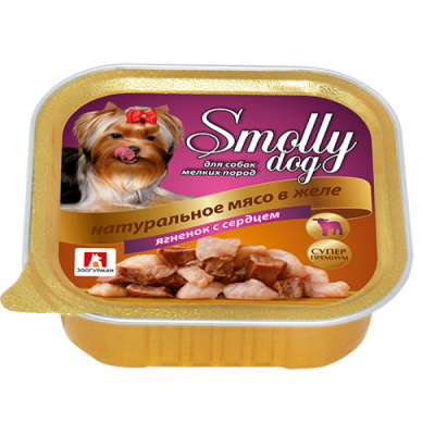 Зоогурман - Консервы для собак "Smolly dog" Ягненок с сердцем 100 гр Зоогурман - Консервы для собак
