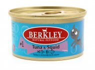 Berkley №1 - Консервы для кошек, тунец с кальмаром 85гр