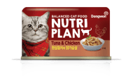 Nutro Plan - Консервы для кошек, Тунец с Куриной грудкой в собственном соку, 160 гр