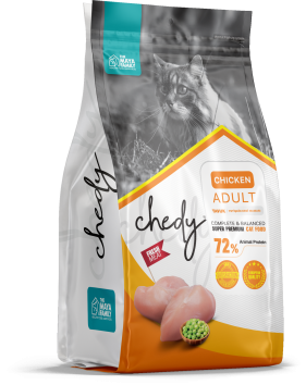 Chedy Adult - Сухой корм для взрослых кошек, с Курицей