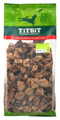 TiTBiT - Лакомство для собак, Легкое говяжье, Мягкая упаковка, 500 гр