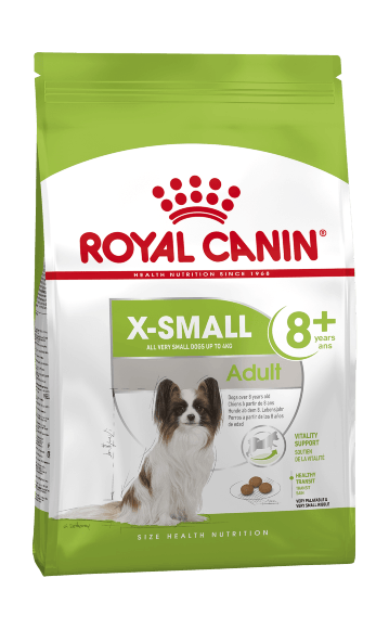 Royal Canin X-Small Adult 8+ - Сухой корм для миниатюрных собак старше 8 лет 500 гр