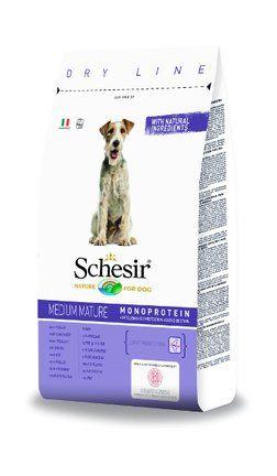 Schesir Mature Medium - сухой корм для пожилых собак средних пород