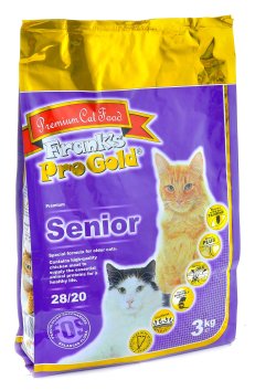 Frank&amp;#039;s ProGold - Сухой корм для пожилых кошек 3 кг (Senior 28/20)