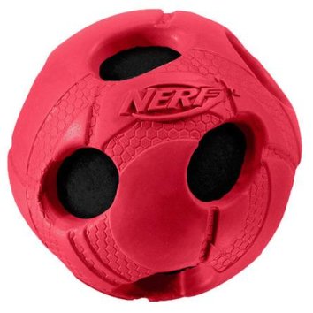 Nerf Dog - Игрушка-Мяч с отверстиями, 5 см
