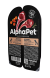 AlphaPet СуперПремиум - Консервы для щенков, беременных и кормящих собак, с Ягненком и Морковью в соусе 100 гр