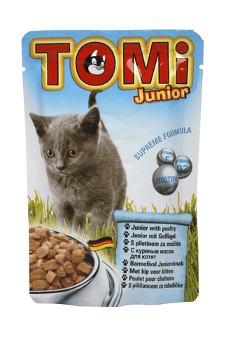 ToMi - Паучи, кусочки в соусе для котят с курицей 100 гр