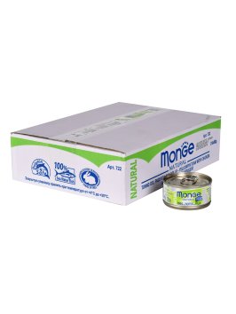 Monge Cat Natural - Консервы для кошек тихоокеанский тунец с курицей 80г