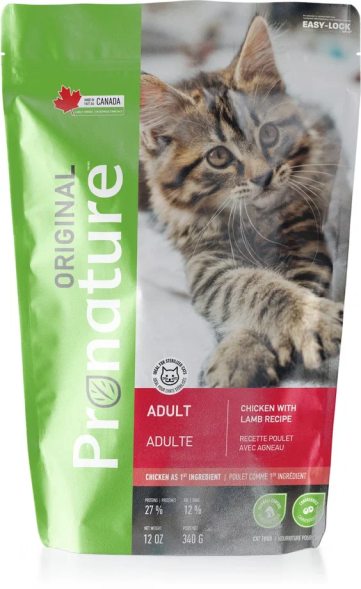 Pronature Original - Сухой корм для кошек с курицей и ягненком