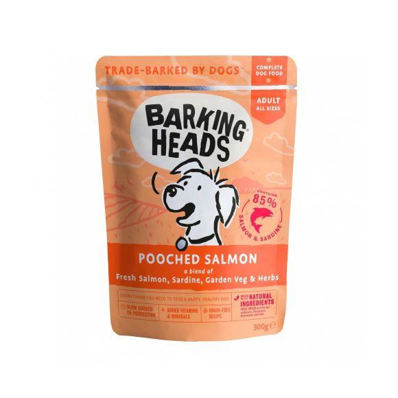 Barking Heads Pooched Salmon - Паучи для собак с лососем и сардинами 300 гр