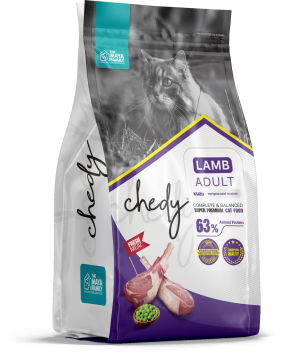 Chedy Adult - Сухой корм для взрослых кошек, с Ягненком