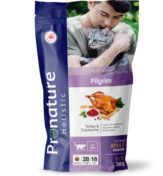 Pronature Holistic Pilgrim - Сухой корм для кошек с индейкой и клюквой