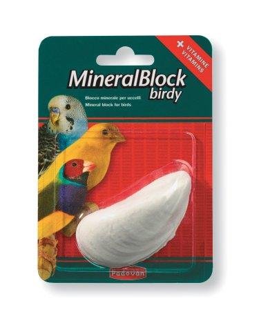 Padovan - Минеральный блок для декоративных попугаев 20гр (Mineralblock Birdy)