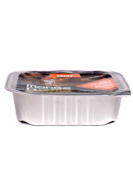 Monge Cat BWild Grain Free - Беззерновые консервы из лосося с овощами для взрослых кошек 100г