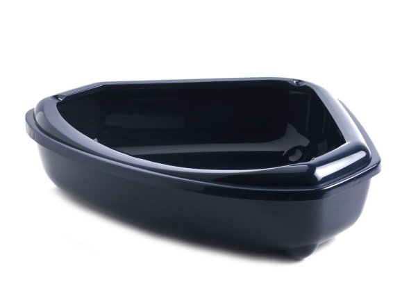 Moderna - Сorner tray - Туалет-лоток для Кошек угловой с рамкой, 55х45х13