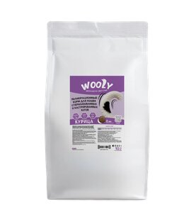 WOOLY - Сухой полнорационный корм для стерилизованных кошек с курицей 