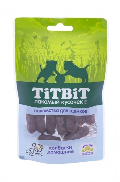 TiTBiT - Колбаски домашние, для щенков