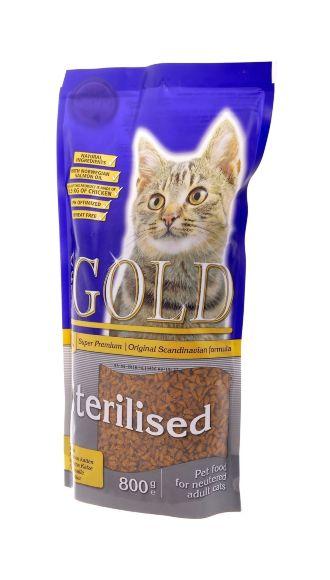 8673.580 Nero Gold Cat Sterilized - Cyhoi korm dlya profilaktiki mochekamennoi bolezni y sterilizovannih koshek . Zoomagazin PetXP nero-gold-cat-sterilized-2.jpg