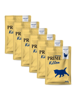 Prime Adult - Паучи для котят, паштет из курицы 100 гр