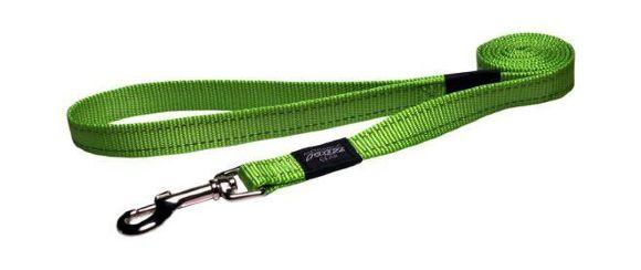 9393.580 Rogz Utility Fixed Long Lead - Ydlinennii povodok Laim fixed-leads-reflective-stitching-hl-l-lime.jpg