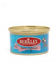 Berkley №3 - Консервы для кошек, тунец с лососем 85гр