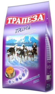 Трапеза - Прима - Сухой корм для активных собак Трапеза - Прима - Сухой корм для активных собак