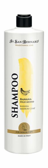 Iv San Bernard Shampoo Banana - Шампунь с ароматом банана для шерсти средней длины