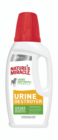 Nature's Miracle Urine Destroyer - Уничтожитель пятен, запахов и осадка от мочи собак 945 мл