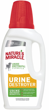 Nature&amp;#039;s Miracle - Уничтожитель пятен, запахов и осадка от мочи собак 945 мл (Urine Destroyer)