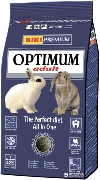 Kiki Optimum - Корм для молодых декоративных кроликов 600гр