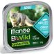 Monge Cat BWild Grain Free - Беззерновые консервы из трески с овощами для взрослых кошек 100г