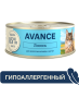 Avance - Консервы для кошек и котят, с Лососем, 100 гр
