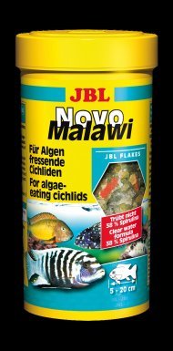 JBL NovoMalawi - Основной корм в форме хлопьев для растительноядных цихлид