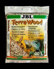 JBL TerraWood - Натуральный субстрат из щепы бука для сухих и полусухих террариумов, 20 л