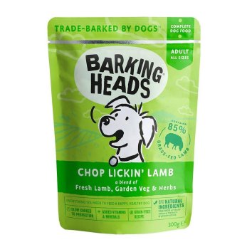 Barking Heads - Паучи для собак с ягненком 300 гр