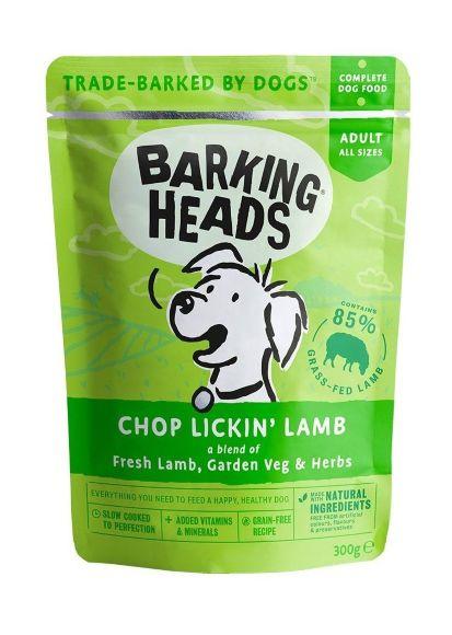 Barking Heads Chop Lickin’ Lamb - Паучи для собак с ягненком 300 гр