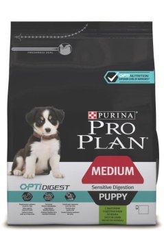 Pro Plan Sensitive - сухой корм для щенков с ягненком (Puppy Medium )