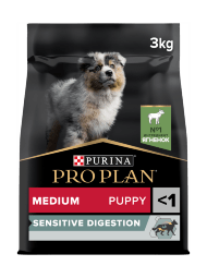 Pro Plan Puppy Medium Sensitive Lamb - сухой корм для щенков с ягненком