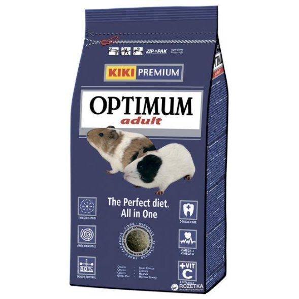 Kiki Optimum - Корм для морских свинок 600гр