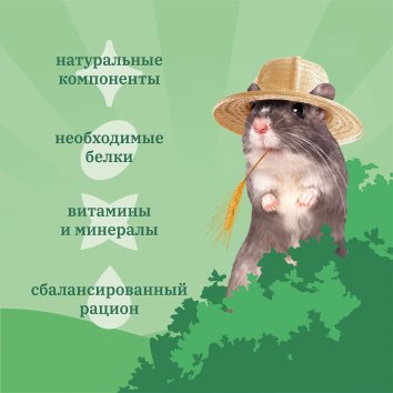 MR.Crisper - Корм для мышей и песчанок, 400гр