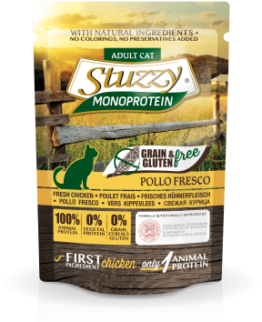 Stuzzy Monoprotein (Монопротеин) - консервы для кошек с курицей 85гр