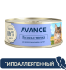 Avance - Консервы для кошек и котят, с Лососем и Треской, 100 гр