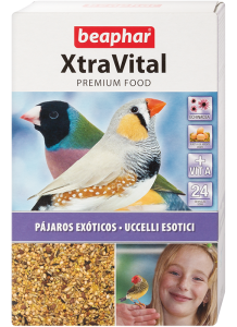 Beaphar XtraVital -  Корм для тропических птиц 500гр