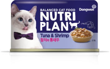 Nutri Plan - Консервы для кошек, Тунец с Креветками в собственном соку, 160 гр