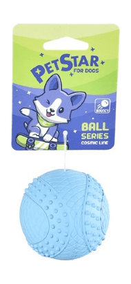 Pet Star - Игрушка для собак, Мяч фактурный, 6.2 см